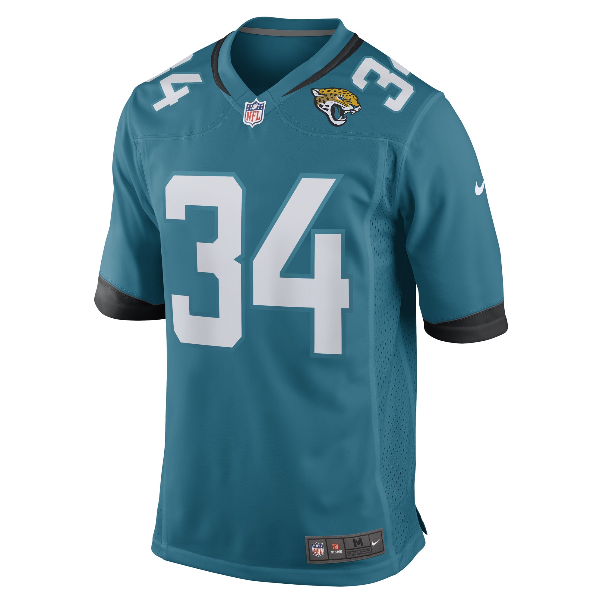 Gregory Junior Jacksonville Jaguars Nike Team Game Player Jersey – Teal - Image 2