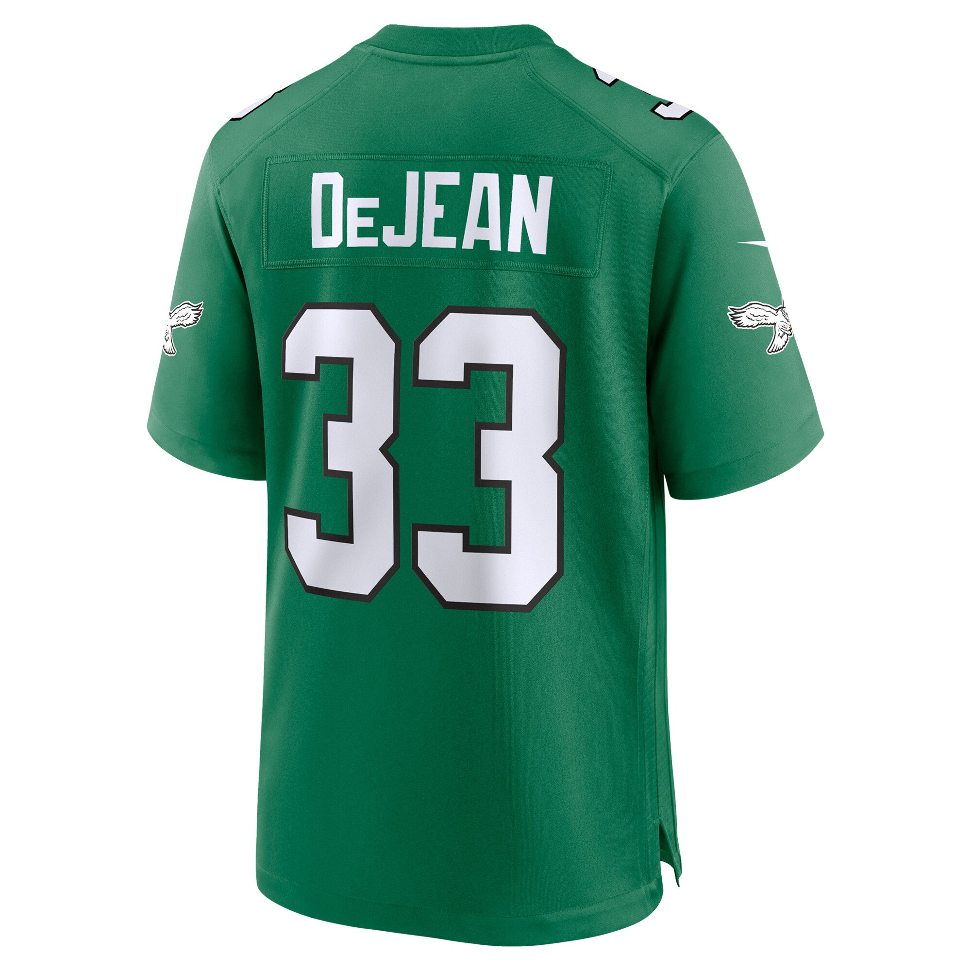 Cooper DeJean Philadelphia Eagles Nike Alternate Game Jersey – Kelly Green - Image 3