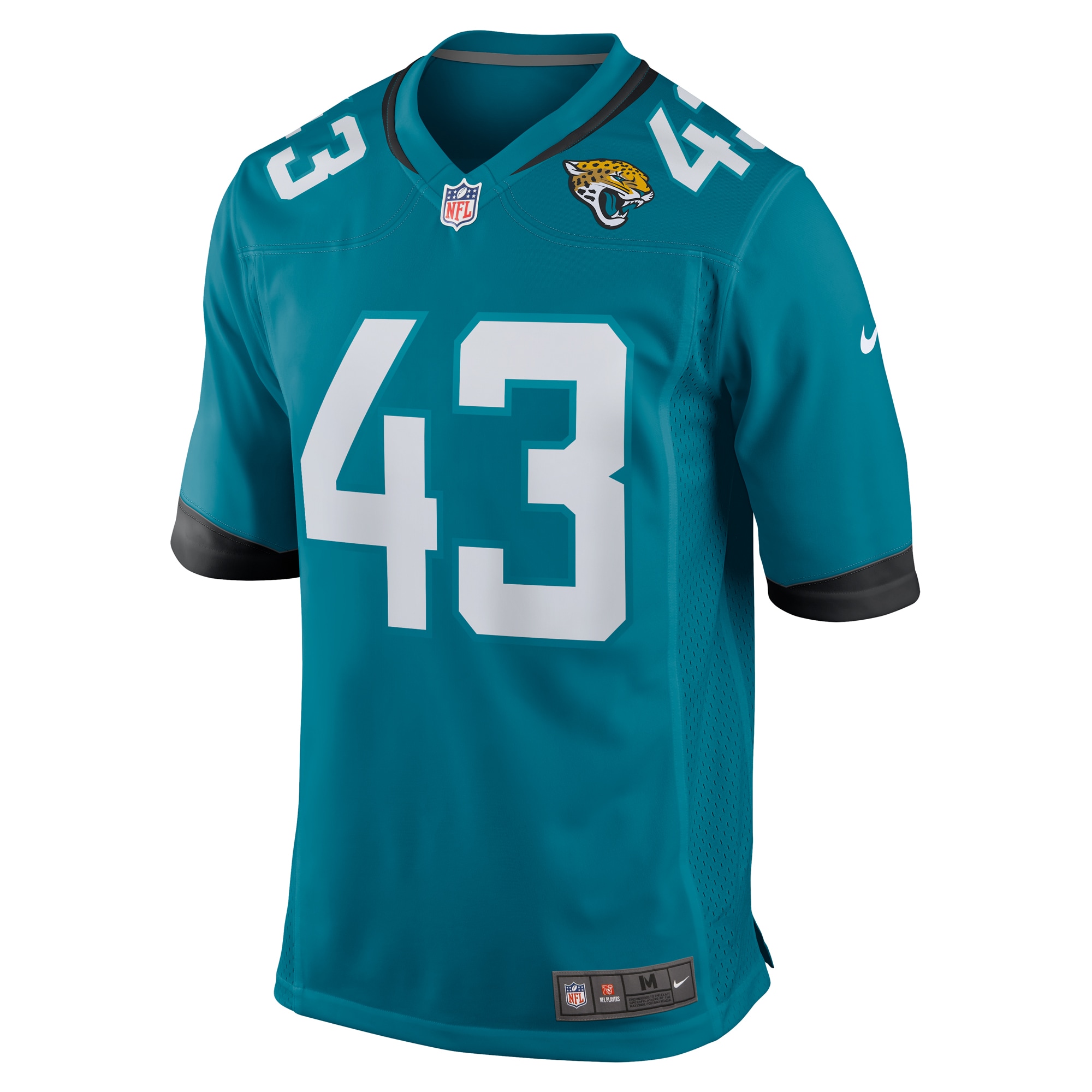 Derek Parish Jacksonville Jaguars Nike Game Jersey – Teal - Image 2