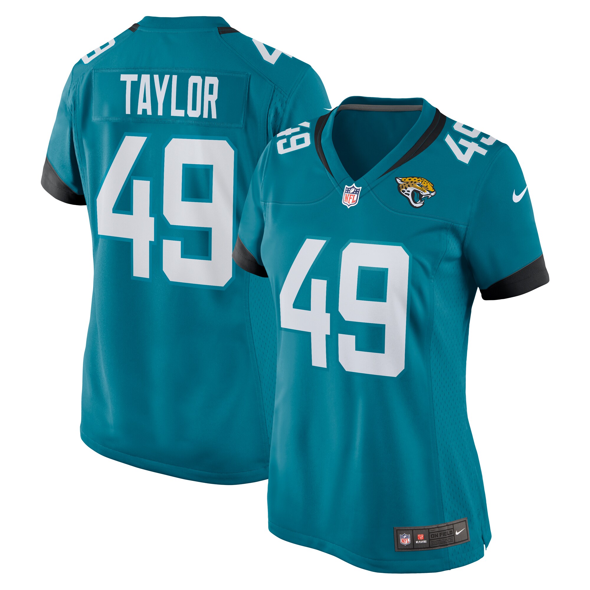 Leonard Taylor Jacksonville Jaguars Nike Women’s Game Jersey – Teal