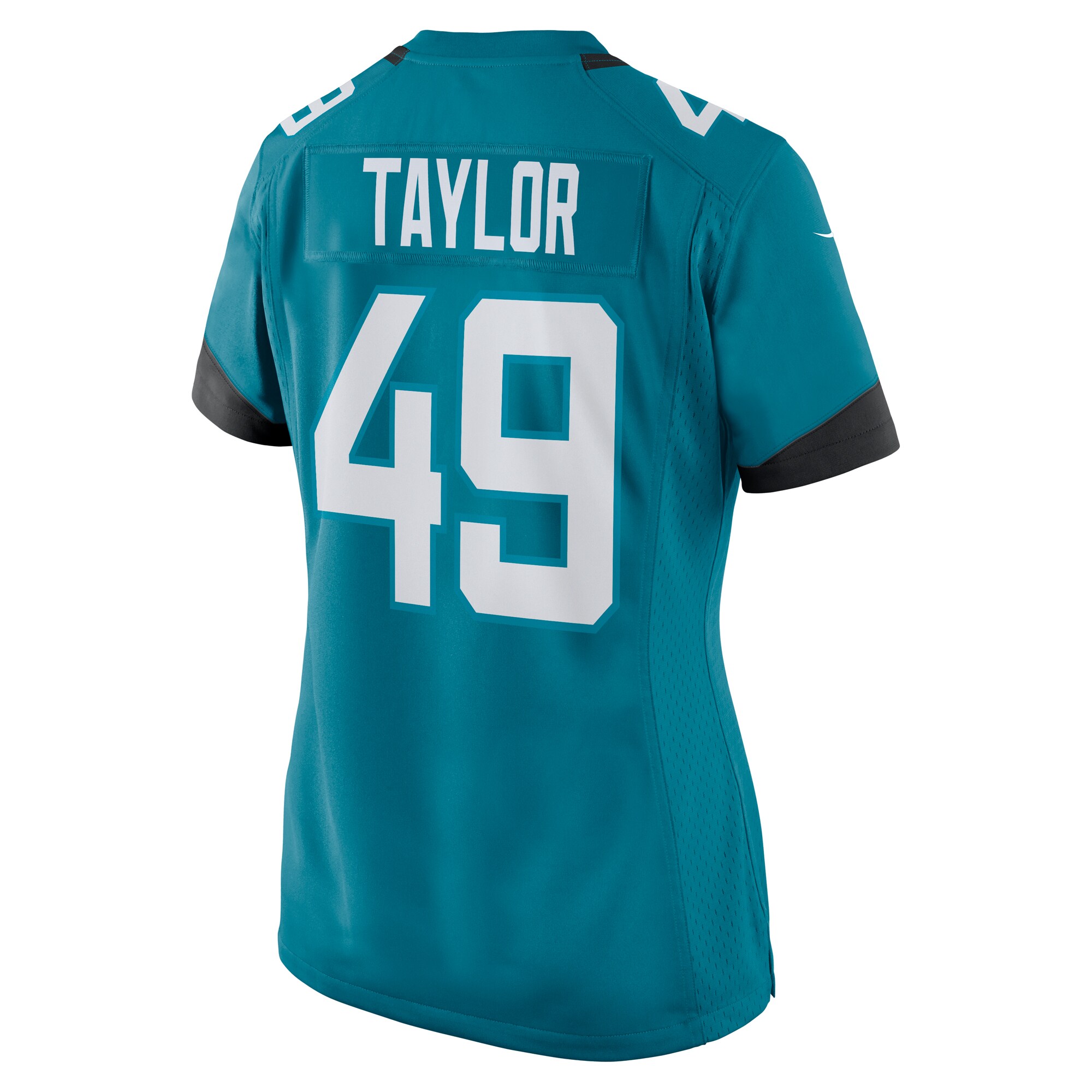 Leonard Taylor Jacksonville Jaguars Nike Women’s Game Jersey – Teal - Image 3
