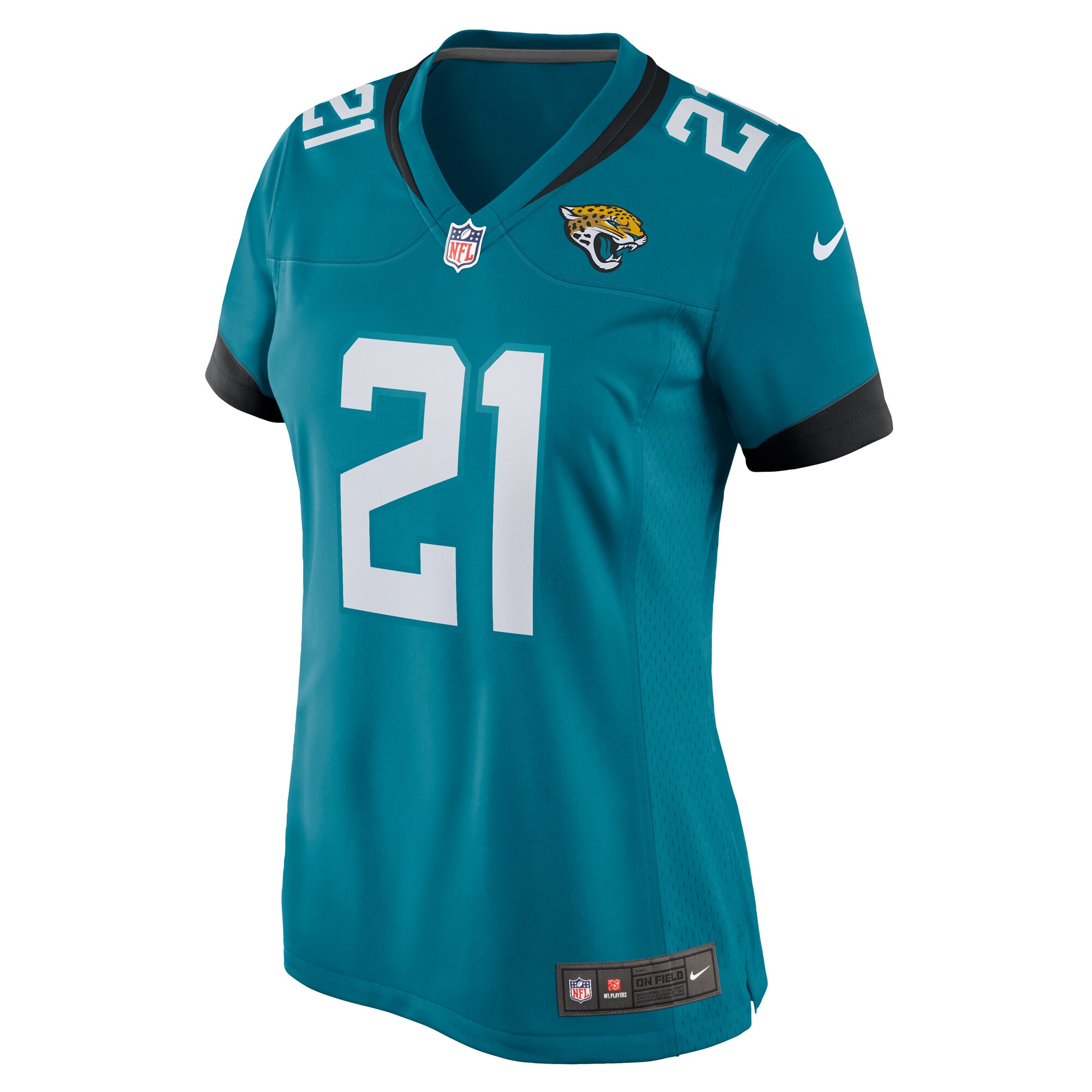 Christian Braswell Jacksonville Jaguars Nike Women’s Team Game Jersey – Teal - Image 2