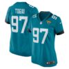 Tommy Togiai Jacksonville Jaguars Nike Women’s Team Game Jersey – Teal