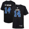 Amon-Ra St. Brown Detroit Lions Nike Youth Fashion Game Jersey – Carbon Black