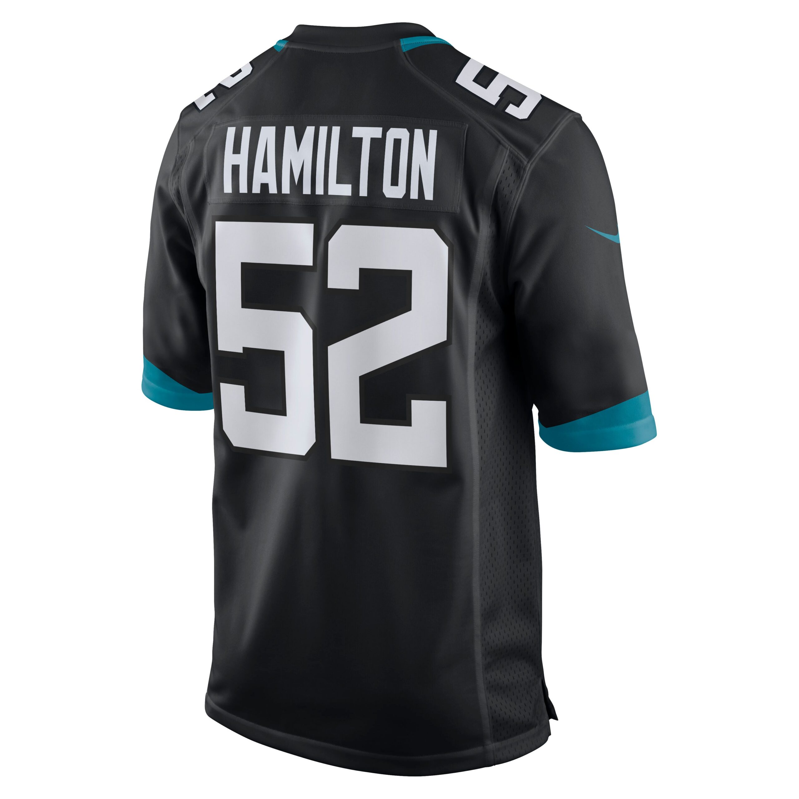 DaVon Hamilton Jacksonville Jaguars Nike Game Jersey – Black - Image 2