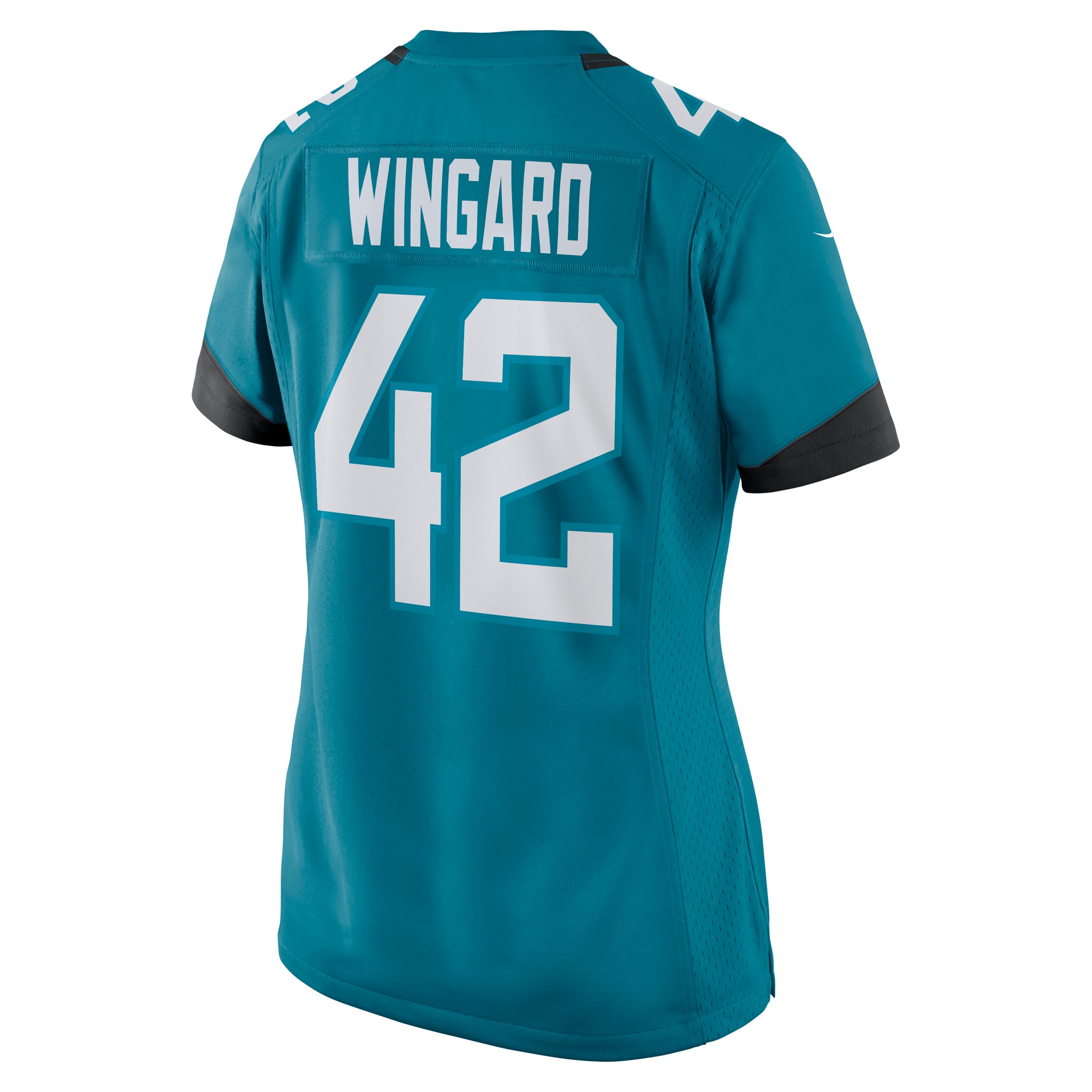 Andrew Wingard Jacksonville Jaguars Nike Women’s Game Jersey – Teal - Image 2