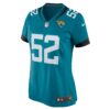 DaVon Hamilton Jacksonville Jaguars Nike Women’s Game Jersey – Teal