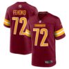 Viliami Fehoko Jr. Washington Commanders Nike Team Game Jersey – Burgundy