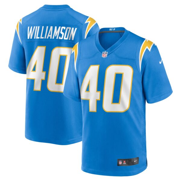 Kendall Williamson Los Angeles Chargers Nike Team Game Jersey – Powder Blue