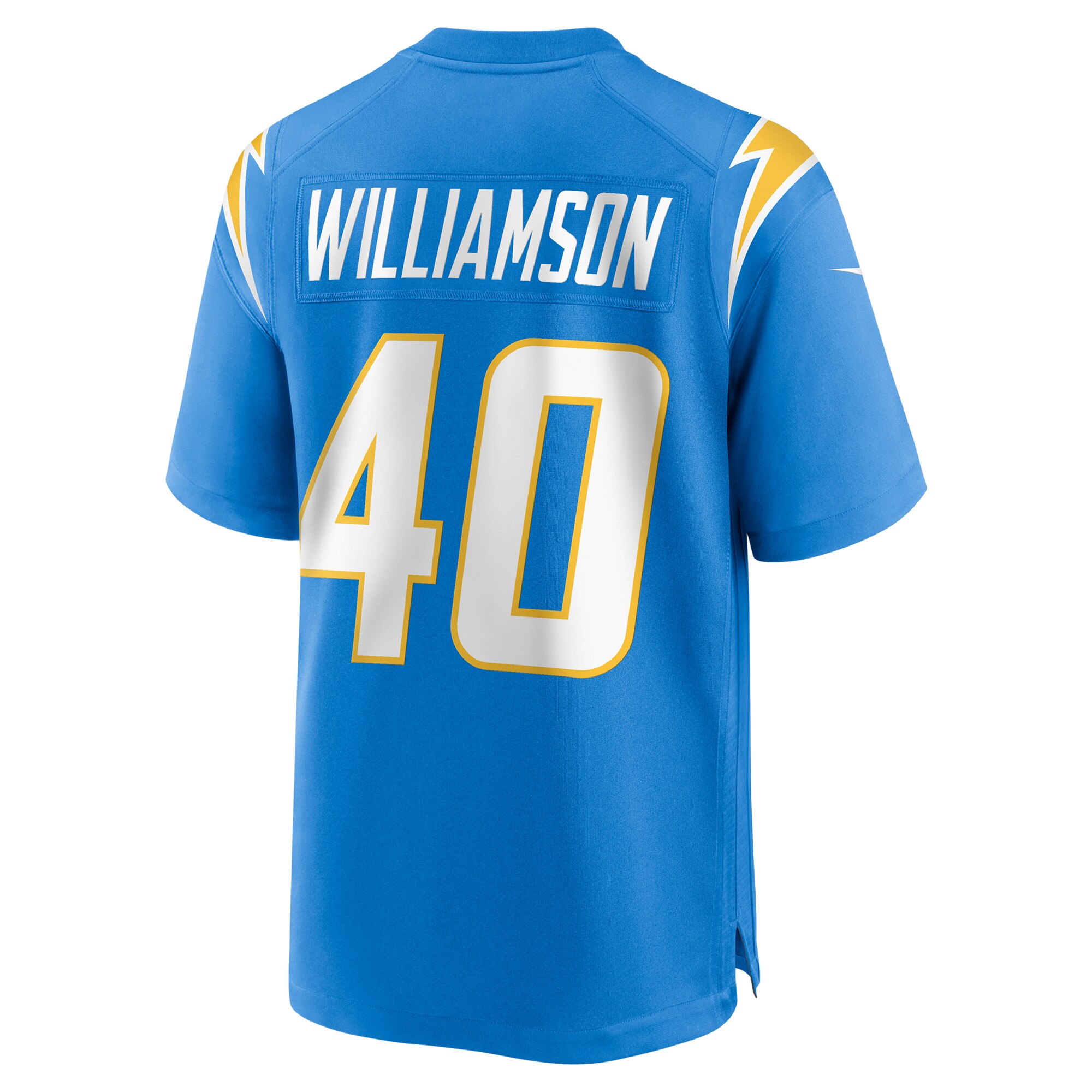 Kendall Williamson Los Angeles Chargers Nike Team Game Jersey – Powder Blue - Image 3