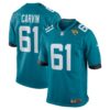 Jerome Carvin Jacksonville Jaguars Nike Team Game Jersey – Teal