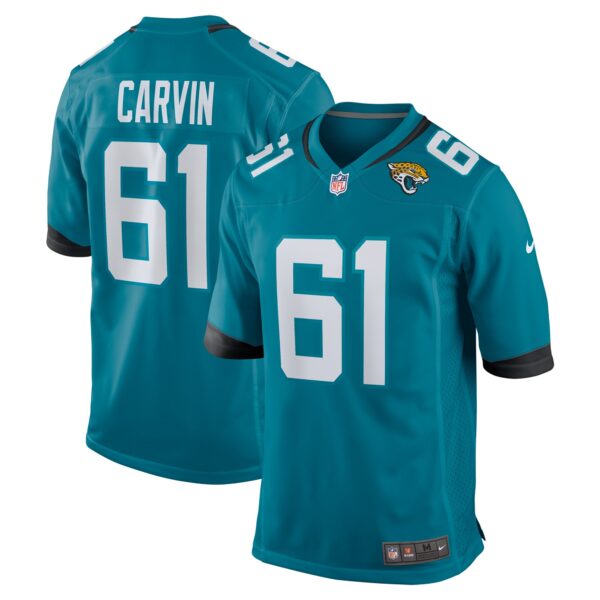 Jerome Carvin Jacksonville Jaguars Nike Team Game Jersey – Teal