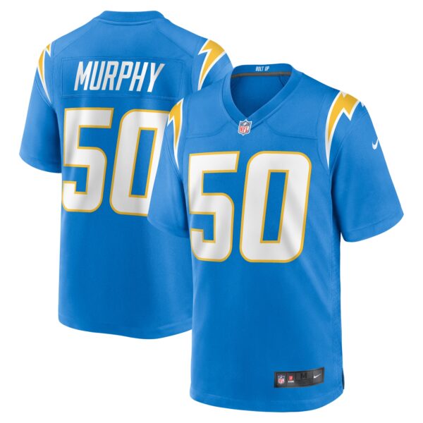 Caleb Murphy Los Angeles Chargers Nike Team Game Jersey – Powder Blue