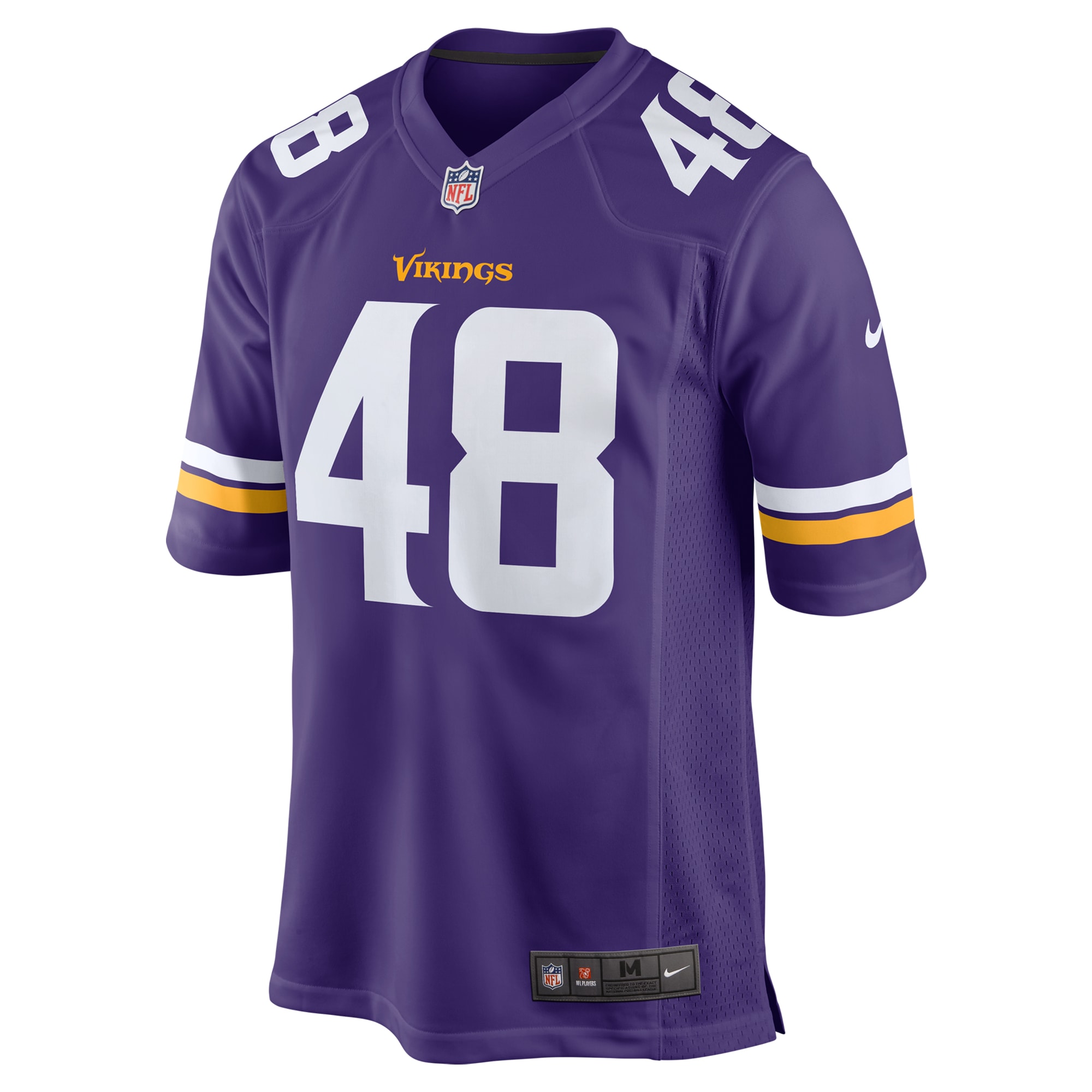 Calvin Munson Minnesota Vikings Nike Game Jersey – Purple - Image 2