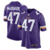 Jake McQuaide Minnesota Vikings Nike Game Jersey – Purple