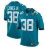 Velus Jones Jr. Jacksonville Jaguars Nike Team Game Jersey – Teal