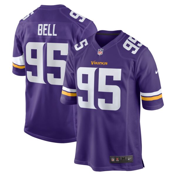 Travis Bell Minnesota Vikings Nike Game Jersey – Purple