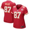 Travis Kelce Kansas City Chiefs Nike Women’s Game Jersey – Red