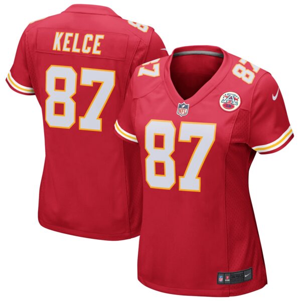 Travis Kelce Kansas City Chiefs Nike Women’s Game Jersey – Red