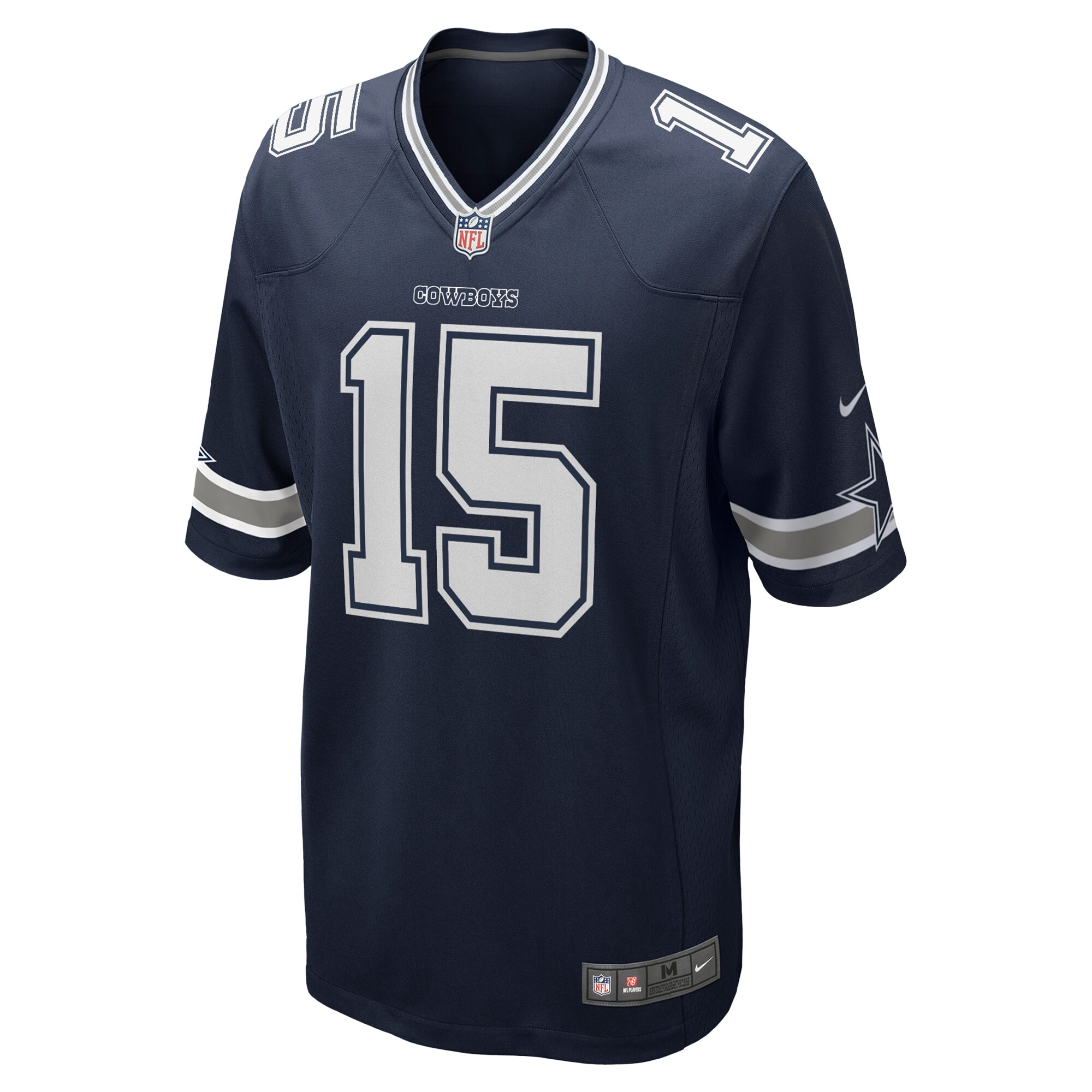 Ezekiel Elliott Dallas Cowboys Nike Team Game Jersey – Navy - Image 2
