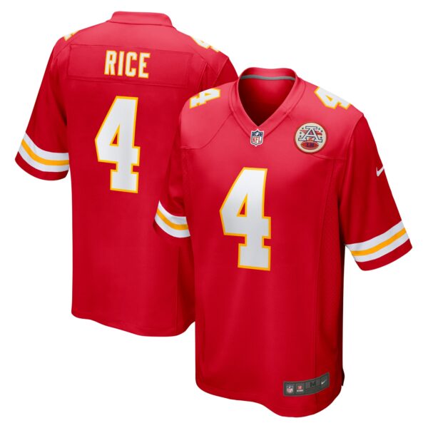 Rashee Rice Kansas City Chiefs Nike Game Jersey – Red