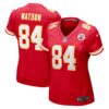 Justin Watson Kansas City Chiefs Nike Women’s Game Player Jersey – Red