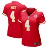 Rashee Rice Kansas City Chiefs Nike Women’s Game Jersey – Red