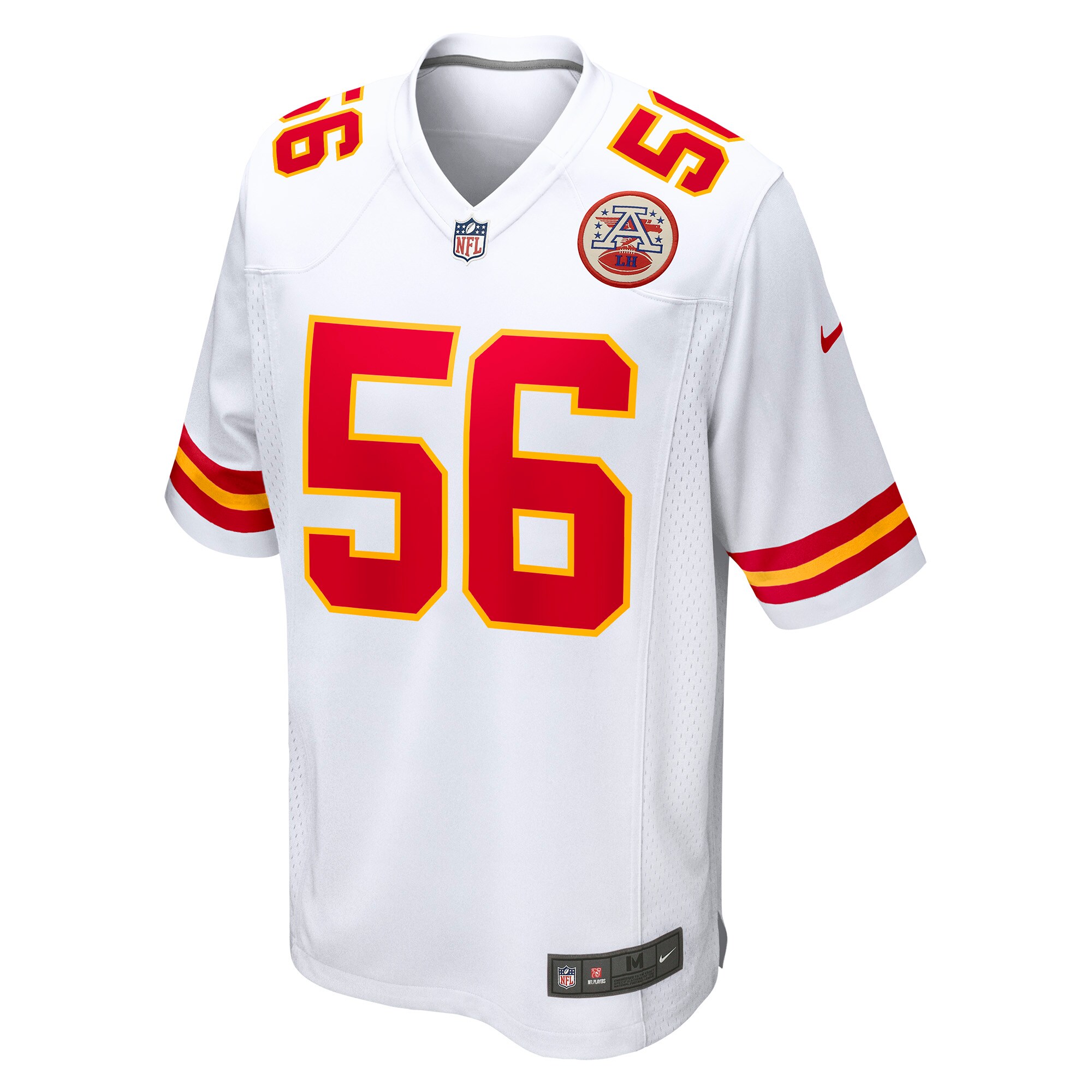 George Karlaftis Kansas City Chiefs Nike Away Game Player Jersey – White