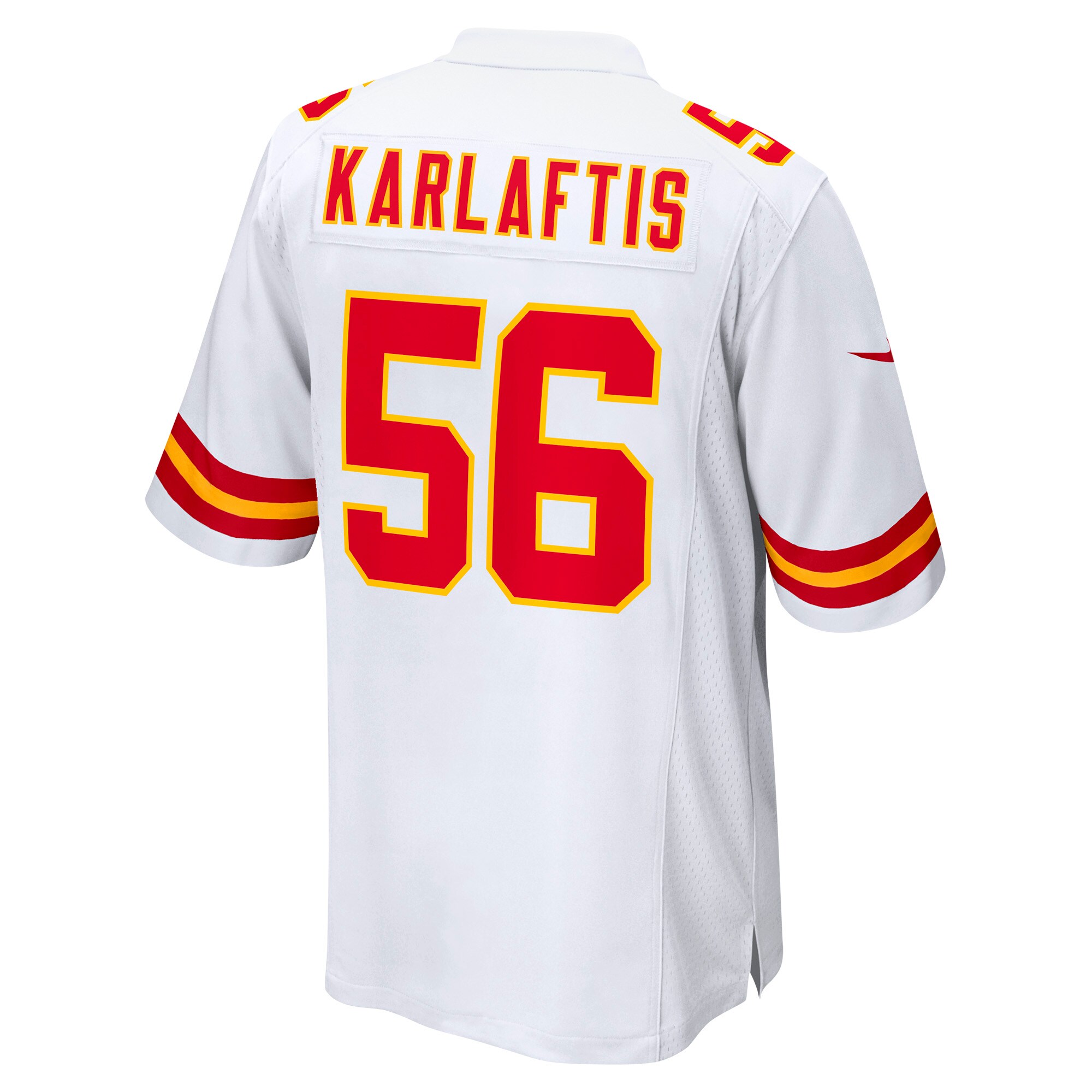 George Karlaftis Kansas City Chiefs Nike Away Game Player Jersey – White - Image 2