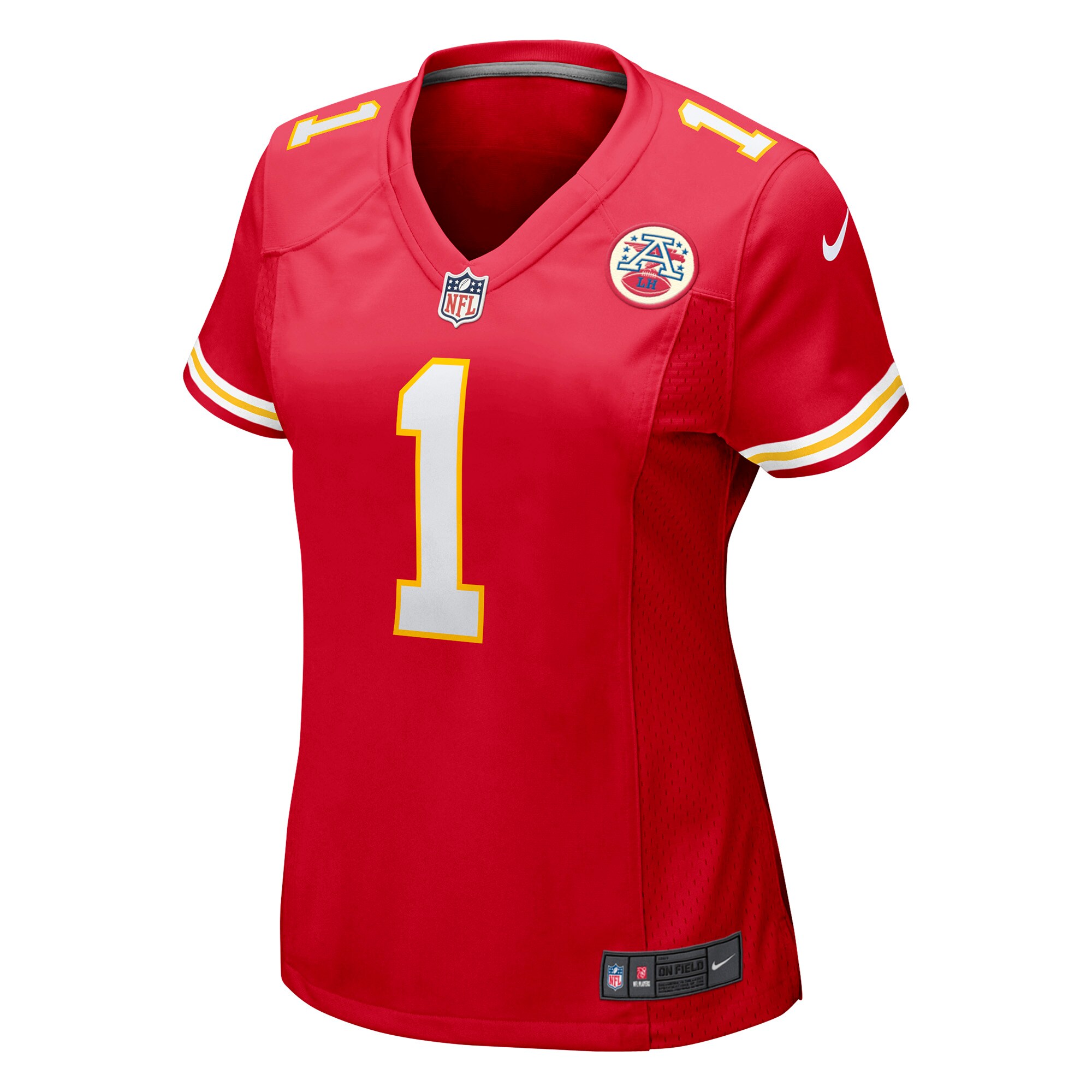 Jerick McKinnon Kansas City Chiefs Nike Women’s Game Player Jersey – Red