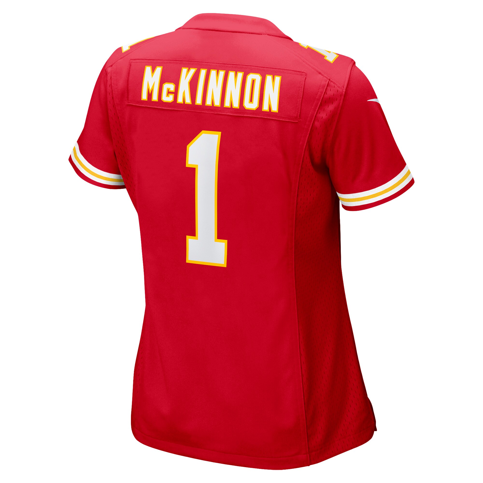Jerick McKinnon Kansas City Chiefs Nike Women’s Game Player Jersey – Red - Image 2