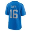 Jared Goff Detroit Lions Nike Alternate Game Jersey – Blue
