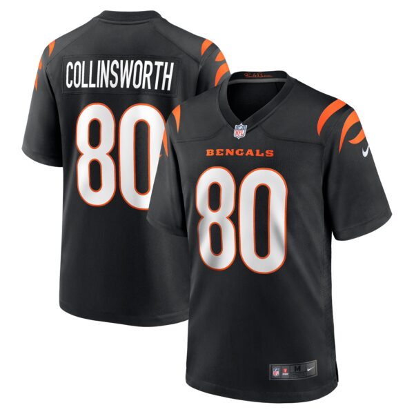 Cris Collinsworth Cincinnati Bengals Nike Team Retired Player Game Jersey – Black