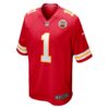 Number 1 Dad Kansas City Chiefs Nike Game Jersey – Red