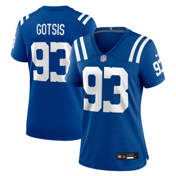 Adam Gotsis Indianapolis Colts Nike Women’s Team Game Jersey – Royal