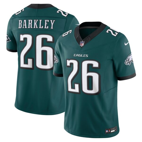 Saquon Barkley Philadelphia Eagles Nike Vapor F.U.S.E. Limited Jersey – Midnight Green