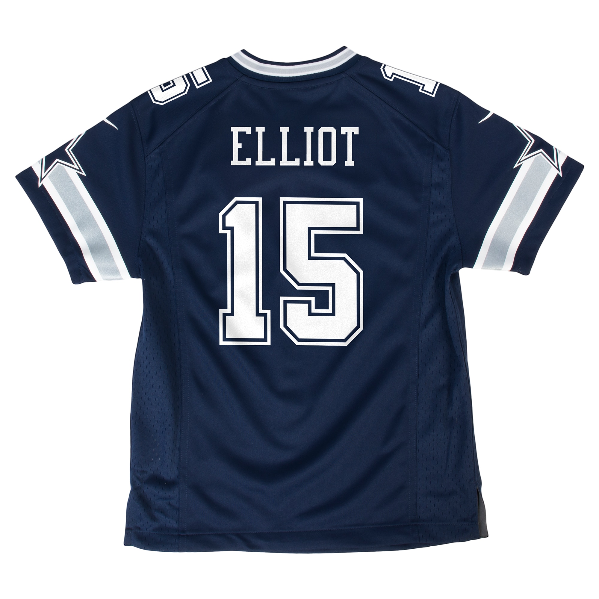 Ezekiel Elliott Dallas Cowboys Nike Youth Game Jersey – Navy - Image 3