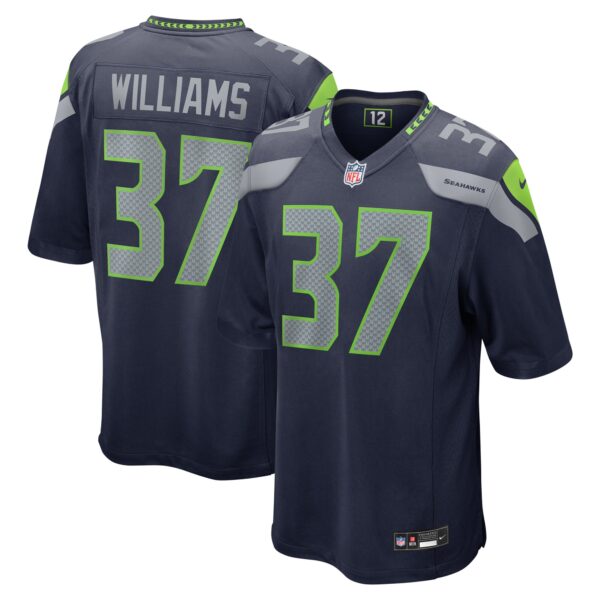 Damarion Williams Seattle Seahawks Nike Game Jersey – College Navy