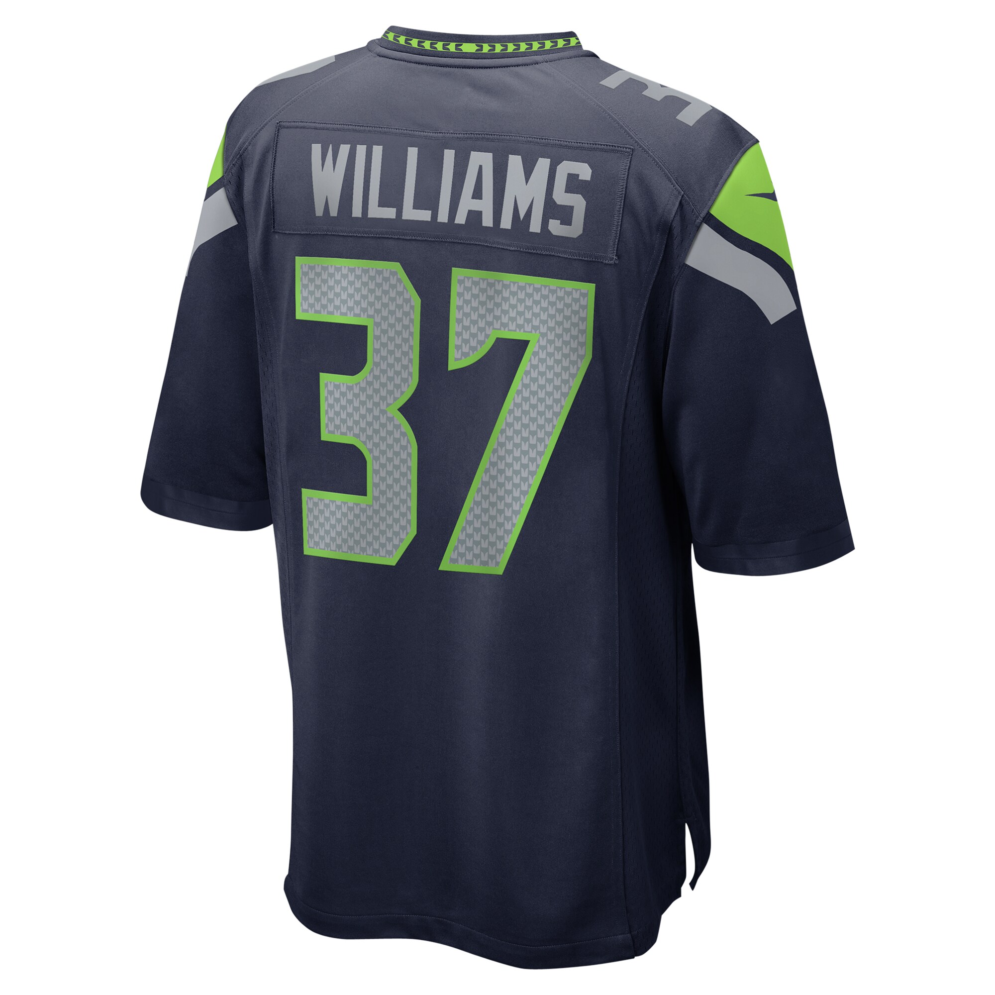 Damarion Williams Seattle Seahawks Nike Game Jersey – College Navy - Image 3