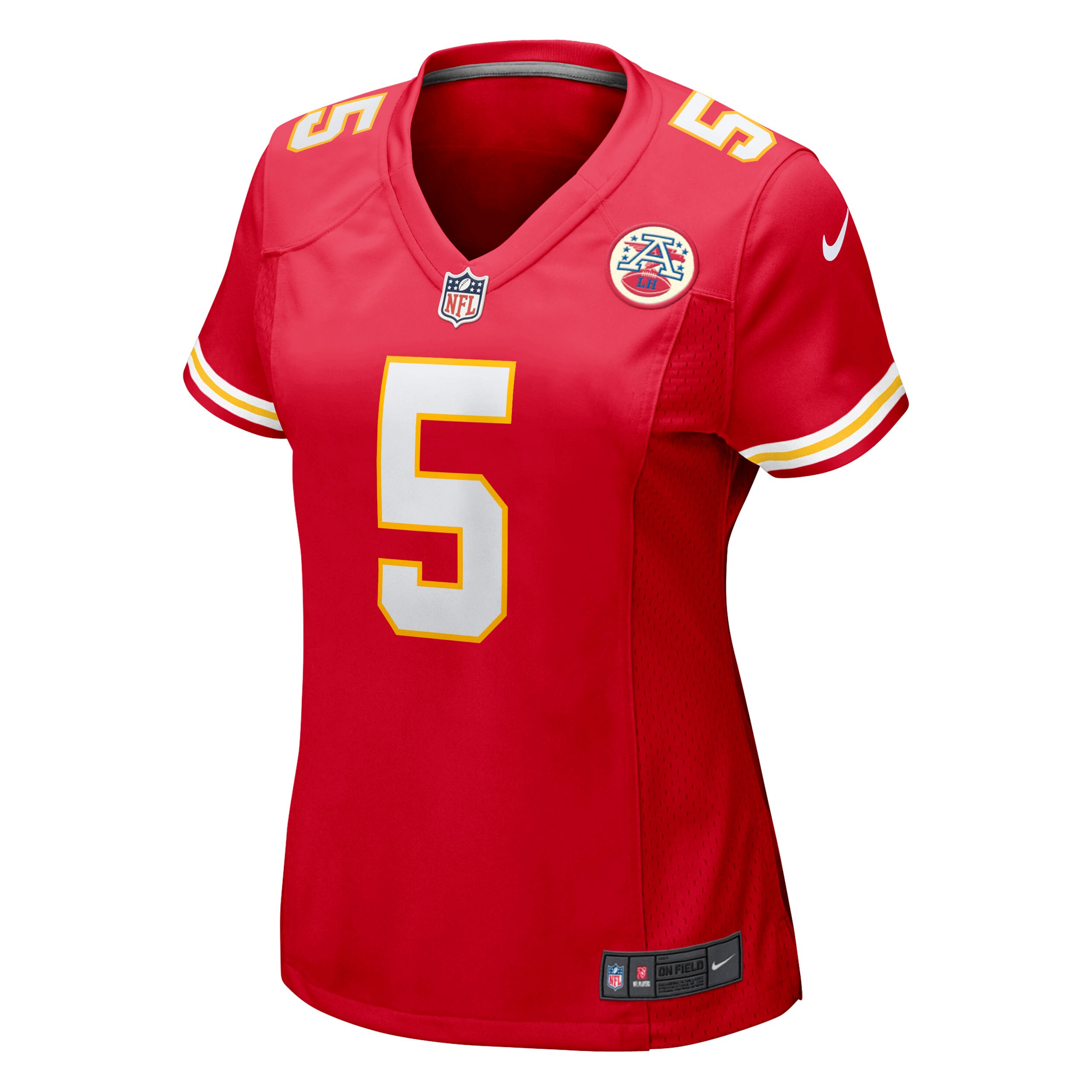 Tommy Townsend Kansas City Chiefs Nike Women’s Game Jersey – Red - Image 2