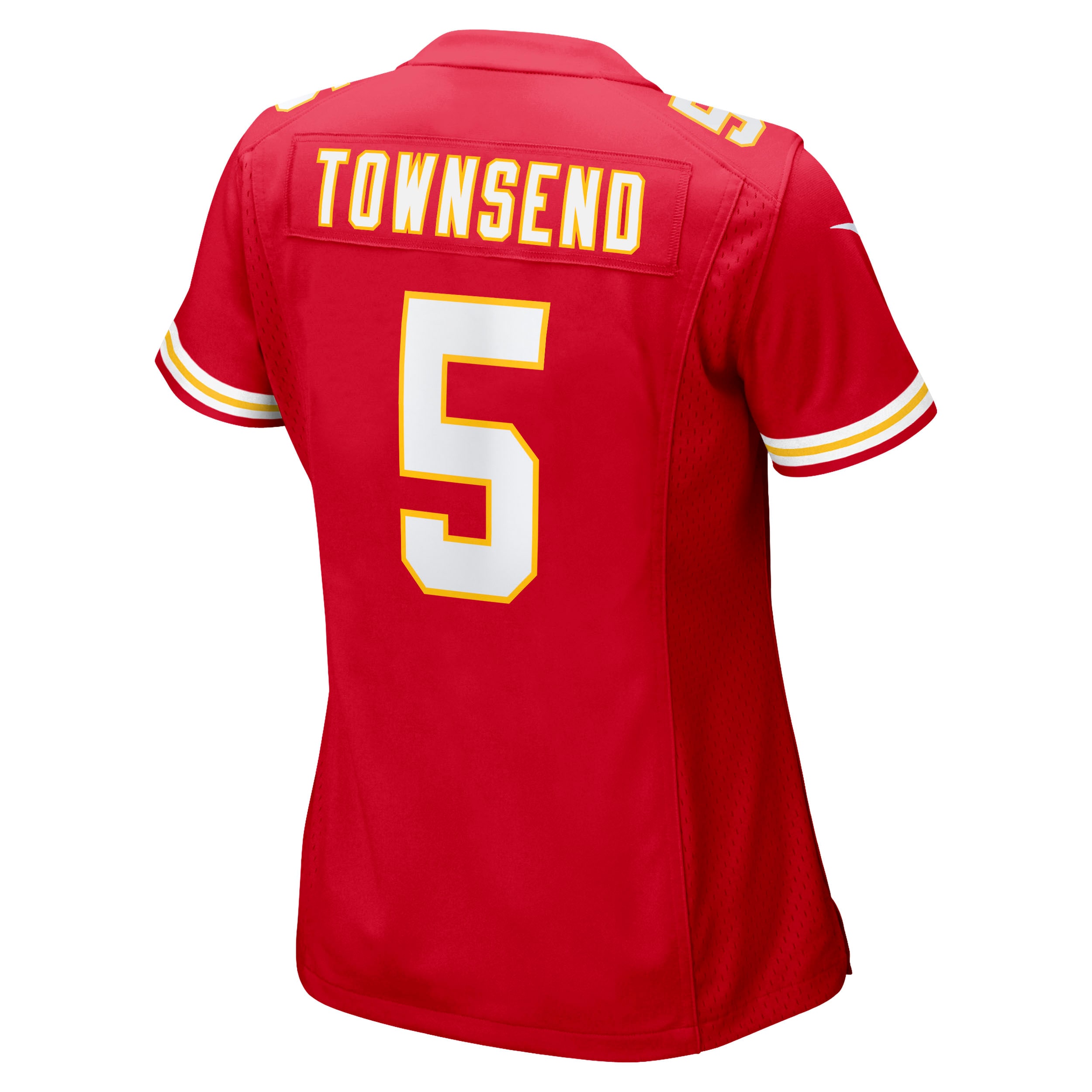 Tommy Townsend Kansas City Chiefs Nike Women’s Game Jersey – Red - Image 3
