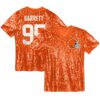Myles Garrett Cleveland Browns Girls Youth Sequin V-Neck Fashion Jersey – Orange