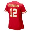 Montrell Washington Kansas City Chiefs Nike Women’s Team Game Jersey – Red