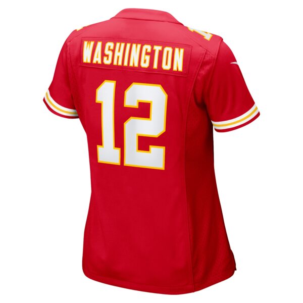 Montrell Washington Kansas City Chiefs Nike Women’s Team Game Jersey – Red