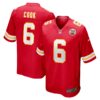 Bryan Cook Kansas City Chiefs Nike Game Player Jersey – Red