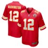 Montrell Washington Kansas City Chiefs Nike Team Game Jersey – Red