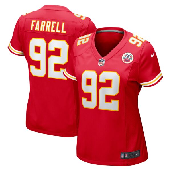 Neil Farrell Jr. Kansas City Chiefs Nike Women’s Team Game Jersey – Red