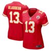 Chris Oladokun Kansas City Chiefs Nike Women’s Game Jersey – Red