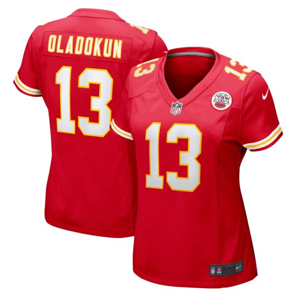 Chris Oladokun Kansas City Chiefs Nike Women’s Game Jersey – Red