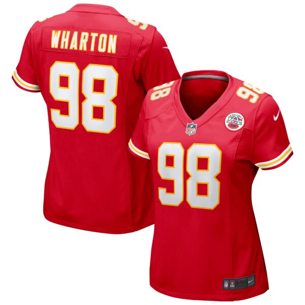 Tershawn Wharton Kansas City Chiefs Nike Women’s Game Jersey – Red